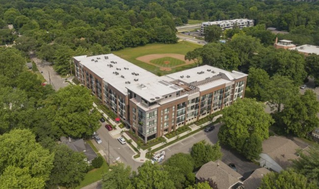 A perfect fit for the whole family a large building surrounded by trees